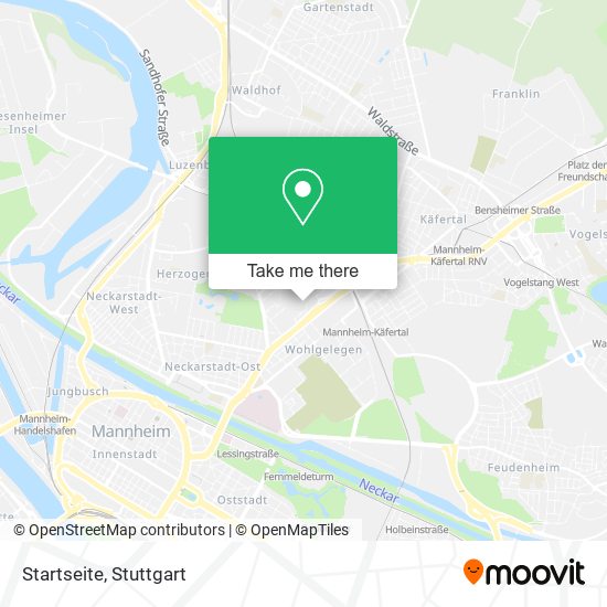 Карта Startseite