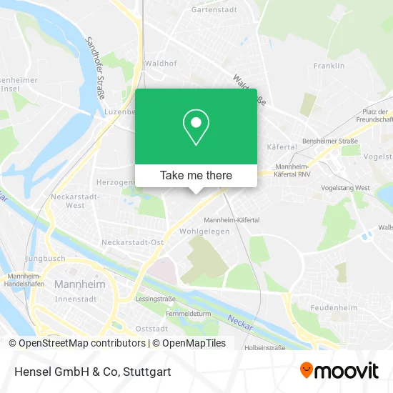 Карта Hensel GmbH & Co