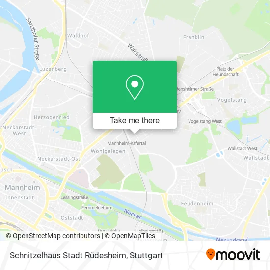 Карта Schnitzelhaus Stadt Rüdesheim