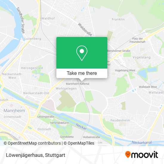 Löwenjägerhaus map