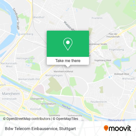 Bdw Telecom Einbauservice map