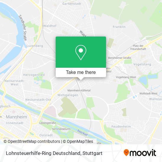 Lohnsteuerhilfe-Ring Deutschland map