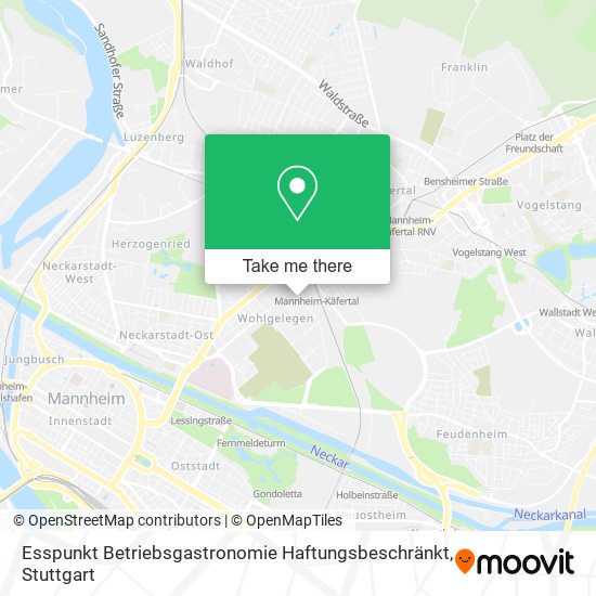 Esspunkt Betriebsgastronomie Haftungsbeschränkt map