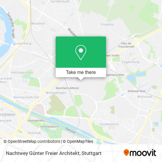 Nachtwey Günter Freier Architekt map