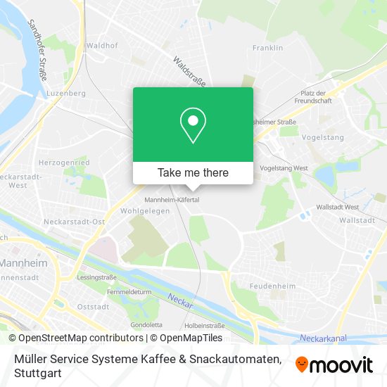 Müller Service Systeme Kaffee & Snackautomaten map