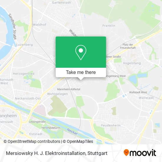 Карта Mersiowsky H. J. Elektroinstallation