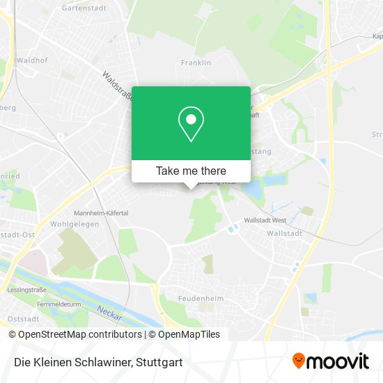 Die Kleinen Schlawiner map