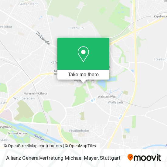 Карта Allianz Generalvertretung Michael Mayer