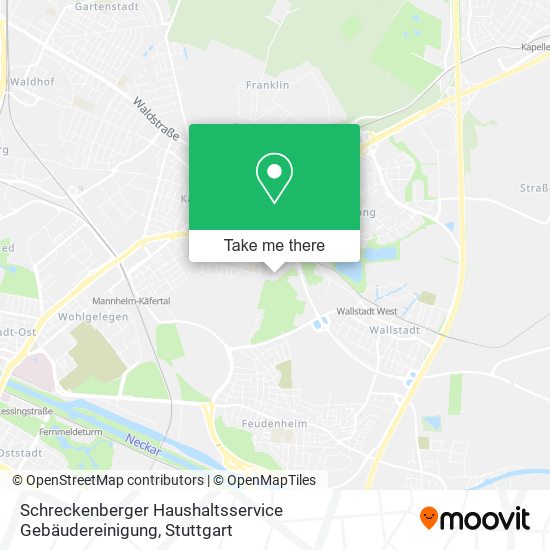 Карта Schreckenberger Haushaltsservice Gebäudereinigung
