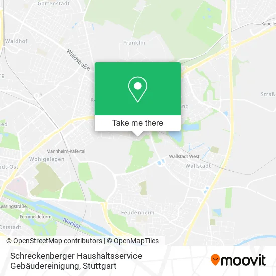 Карта Schreckenberger Haushaltsservice Gebäudereinigung