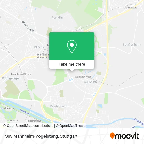Карта Ssv Mannheim-Vogelstang