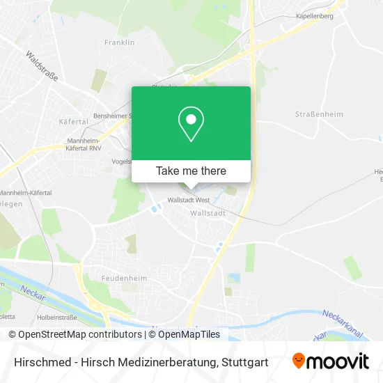 Карта Hirschmed - Hirsch Medizinerberatung
