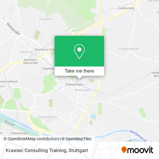Карта Krawiec Consulting Training