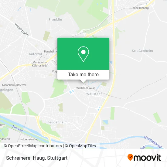 Карта Schreinerei Haug
