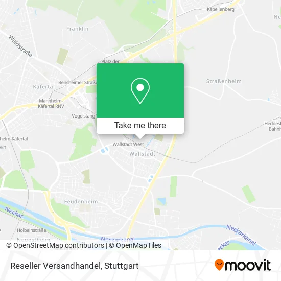 Карта Reseller Versandhandel