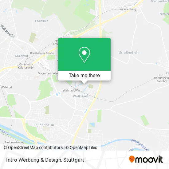 Карта Intro Werbung & Design