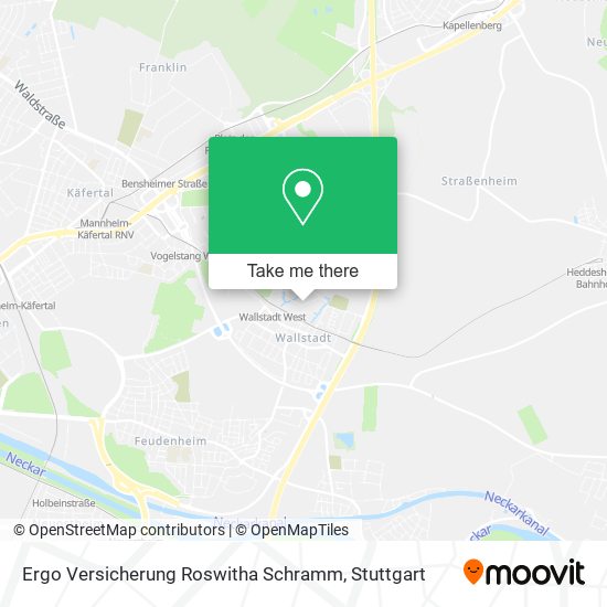 Ergo Versicherung Roswitha Schramm map