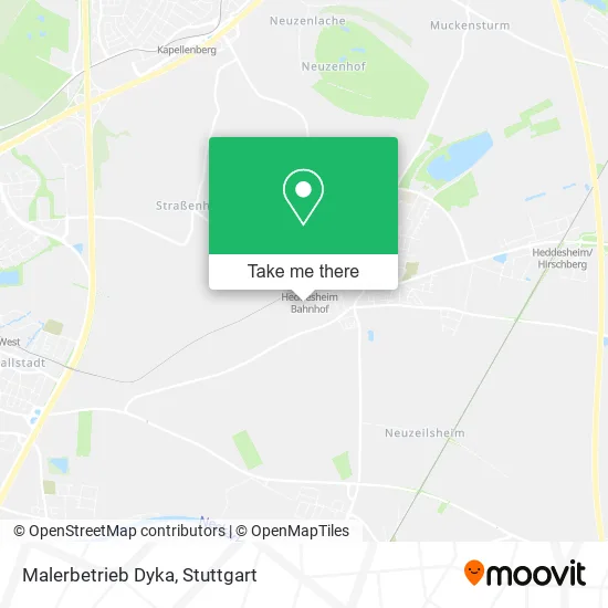 Карта Malerbetrieb Dyka