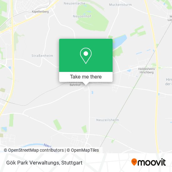 Gök Park Verwaltungs map