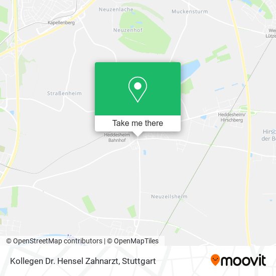 Kollegen Dr. Hensel Zahnarzt map