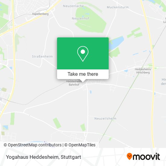 Карта Yogahaus Heddesheim