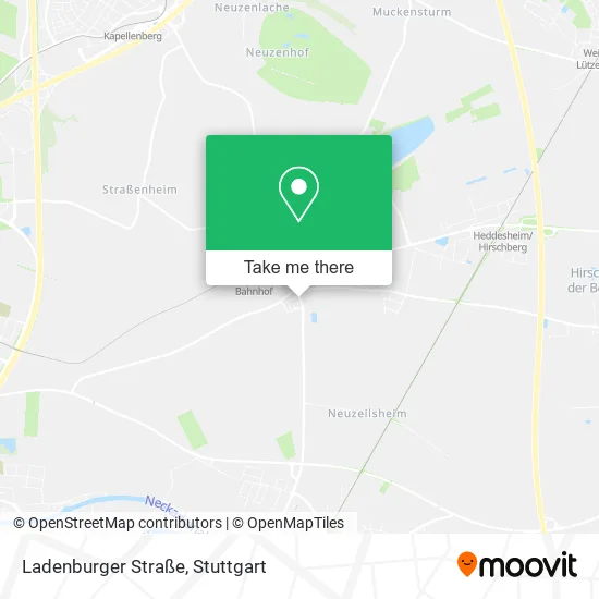 Карта Ladenburger Straße
