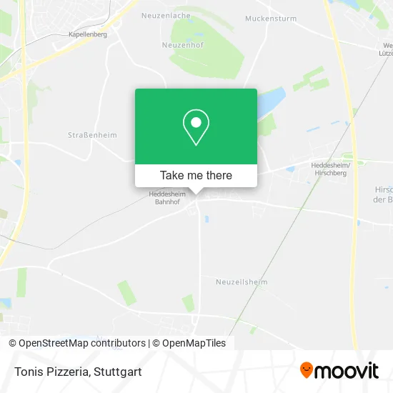 Карта Tonis Pizzeria