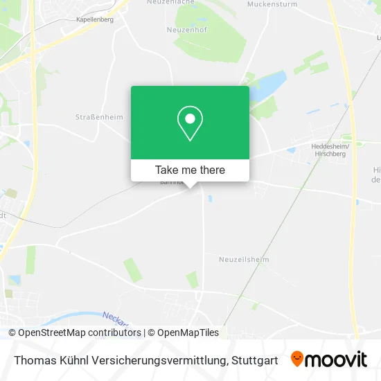 Карта Thomas Kühnl Versicherungsvermittlung