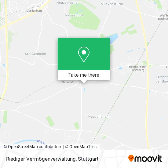 Карта Riediger Vermögenverwaltung