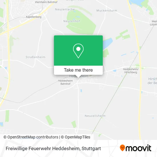 Карта Freiwillige Feuerwehr Heddesheim