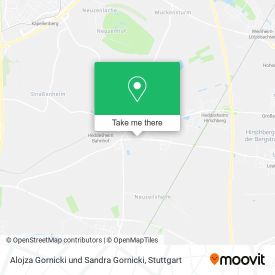 Alojza Gornicki und Sandra Gornicki map