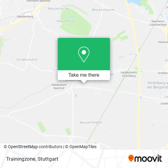Карта Trainingzone