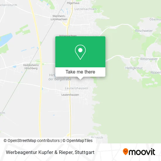 Карта Werbeagentur Kupfer & Rieper