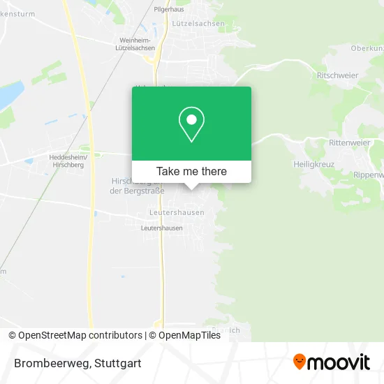 Карта Brombeerweg