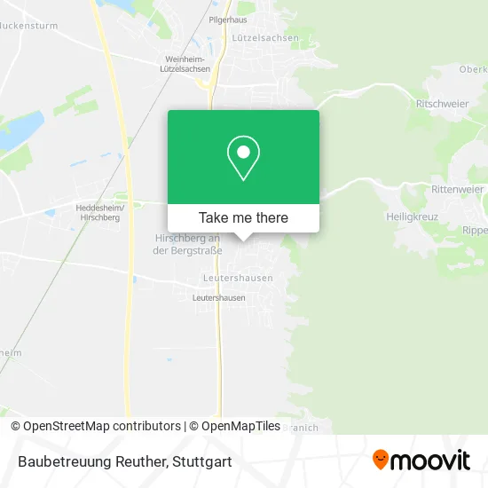Карта Baubetreuung Reuther