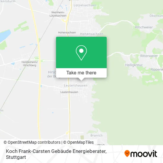 Koch Frank-Carsten Gebäude Energieberater map