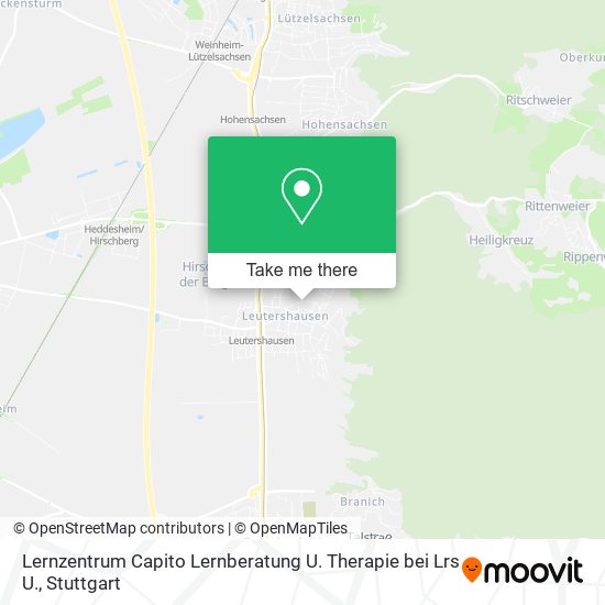Lernzentrum Capito Lernberatung U. Therapie bei Lrs U. map