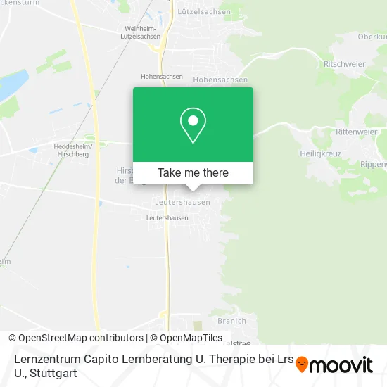 Карта Lernzentrum Capito Lernberatung U. Therapie bei Lrs U.