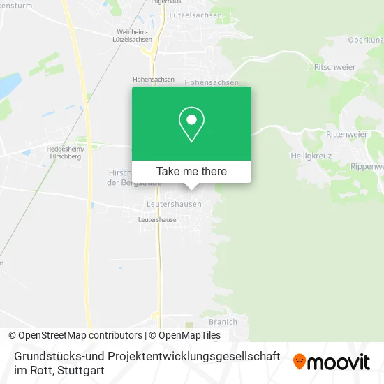 Карта Grundstücks-und Projektentwicklungsgesellschaft im Rott