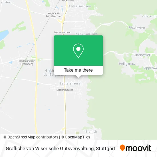 Карта Gräfliche von Wiserische Gutsverwaltung