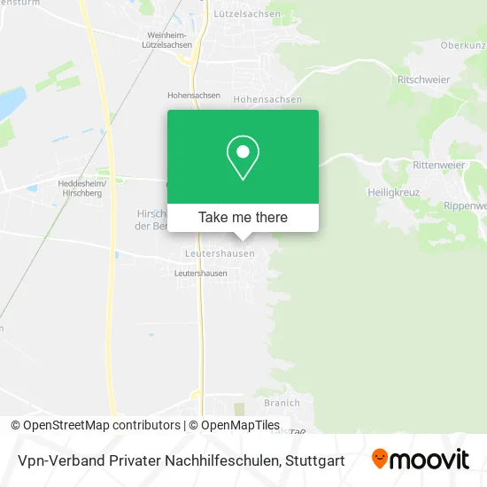 Карта Vpn-Verband Privater Nachhilfeschulen