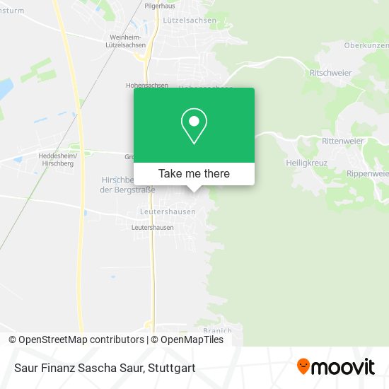 Saur Finanz Sascha Saur map