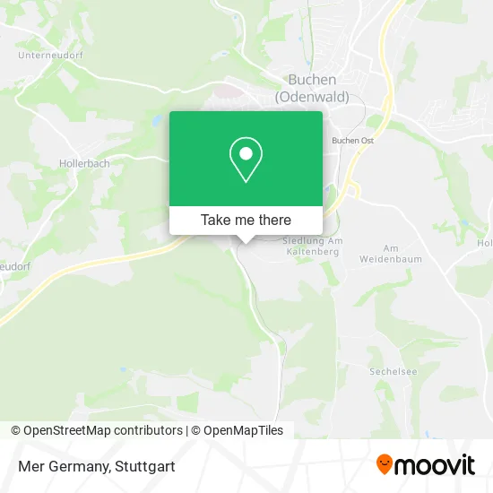 Карта Mer Germany