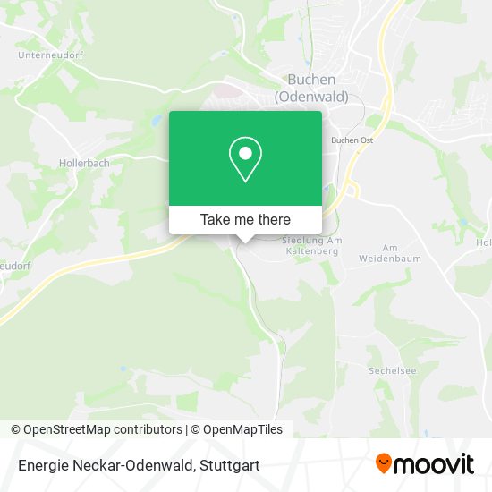 Energie Neckar-Odenwald map