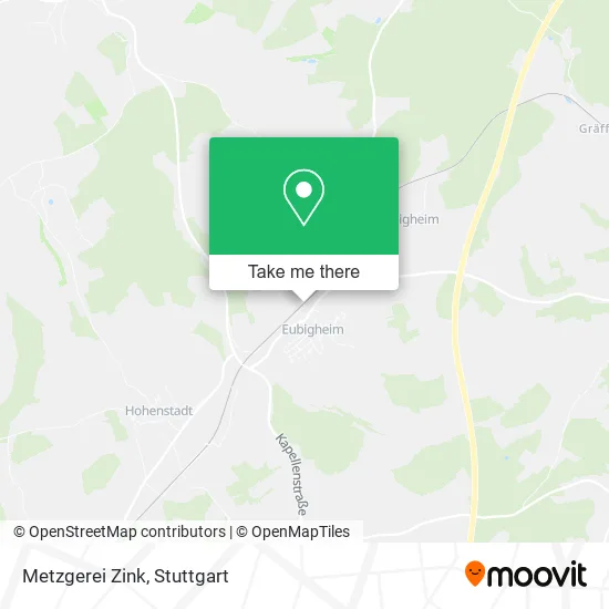 Карта Metzgerei Zink