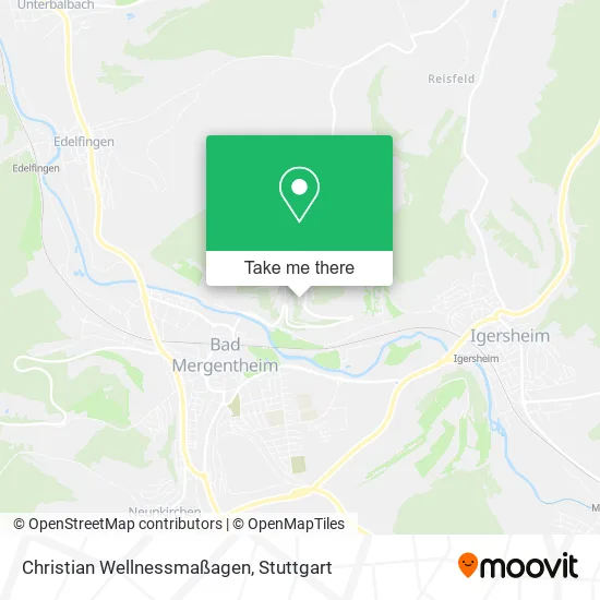 Карта Christian Wellnessmaßagen