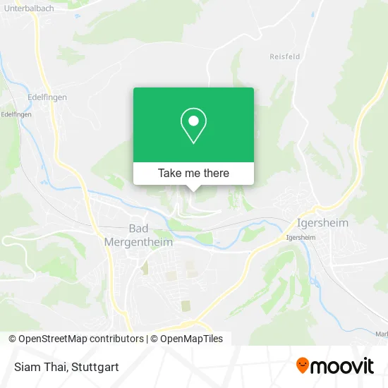 Карта Siam Thai
