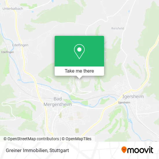 Карта Greiner Immobilien