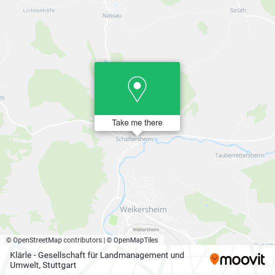Klärle - Gesellschaft für Landmanagement und Umwelt map