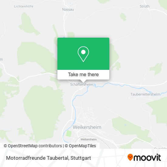 Motorradfreunde Taubertal map